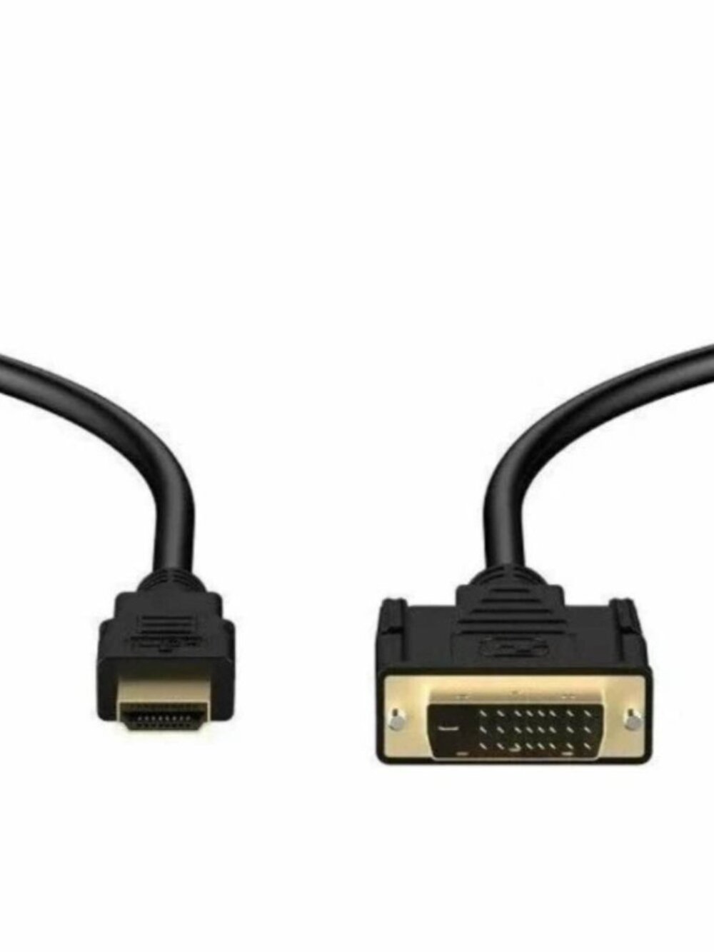 Amazon Basics HDMI to DVI Adapter Cable, Black, 6 Feet, 1-Pack  New Sealed